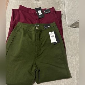 Super High Waist Denim Skinnies